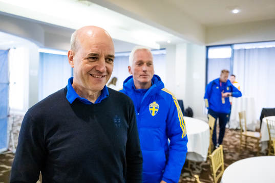 Fredrik Reinfeldt, president of the Swedish Football