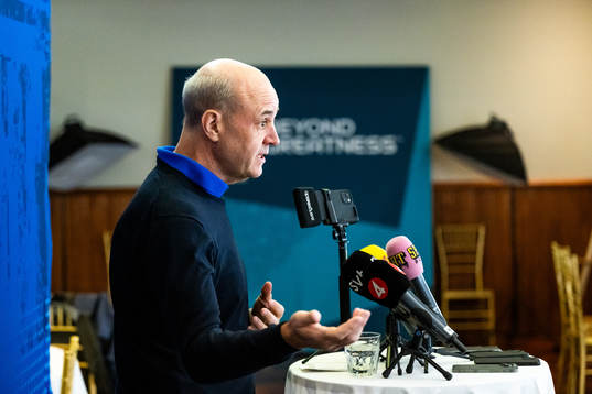 Fredrik Reinfeldt, president of the Swedish Football