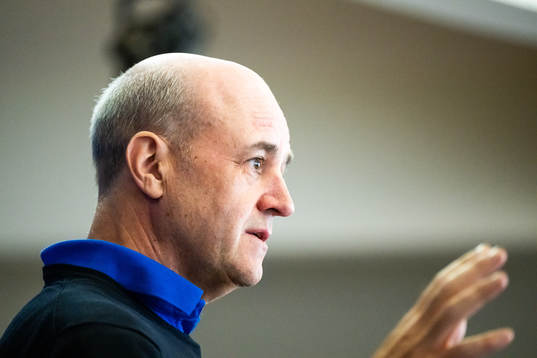 Fredrik Reinfeldt, president of the Swedish Football