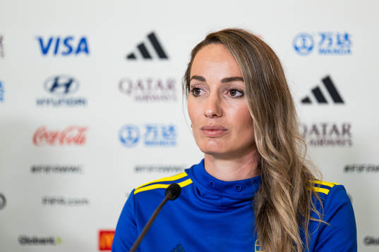 Kosovare Asllani of the Swedish women's national football