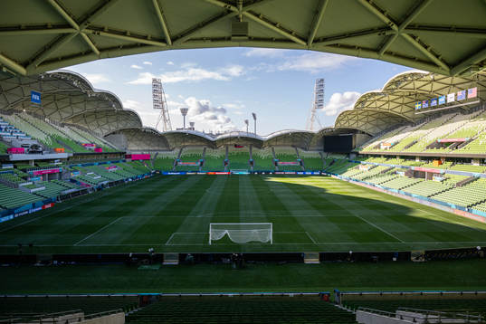 General interior view of Melbourne Rectangular Stadium