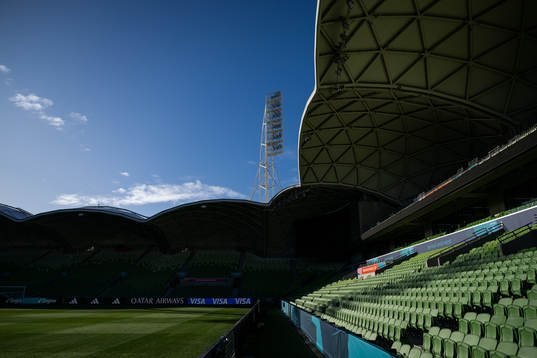 General interior view of Melbourne Rectangular Stadium
