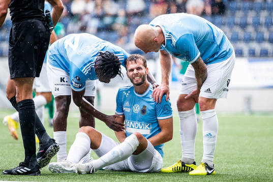 Gefles Nils Eriksson har ont