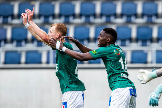 Brages Christopher Redenstrand och Samouil Izountouemoi