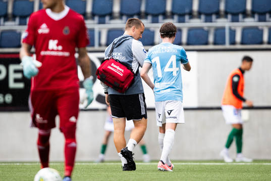 Gefles Sebastian Friman har ont