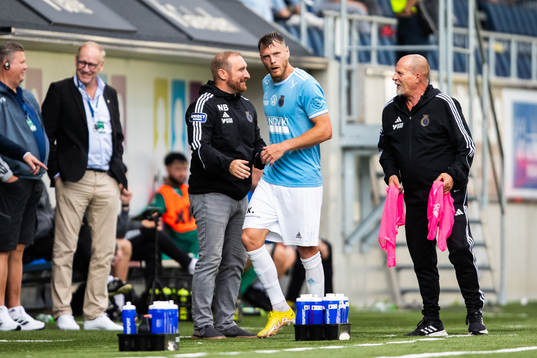Gefles tränare Mikael Bengtsson och Leo Englund
