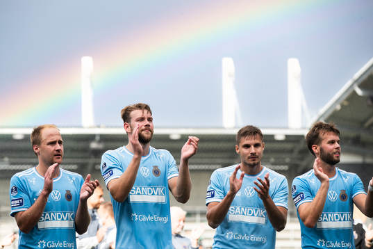 Gefles Oscar Lundin, Niclas Håkansson, Jacob Hjelte och