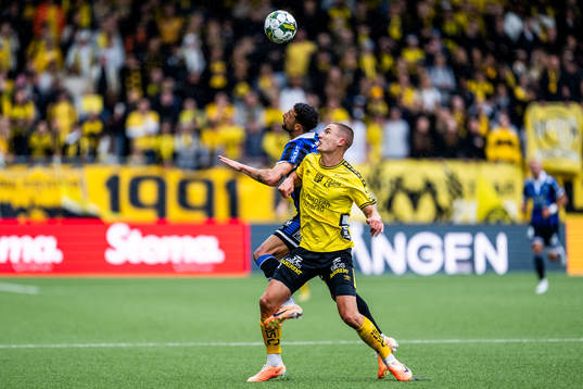 Sirius Wessam Abou Ali och Elfsborgs Gustaf Lagerbielke