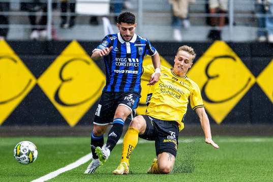 Sirius André Alsanati och Elfsborgs Jeppe Møldrup Okkels
