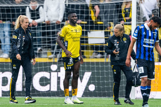 Elfsborgs Ibrahim Buhari får vård