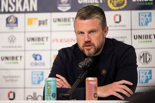 Elfsborgs manager Jimmy Thelin