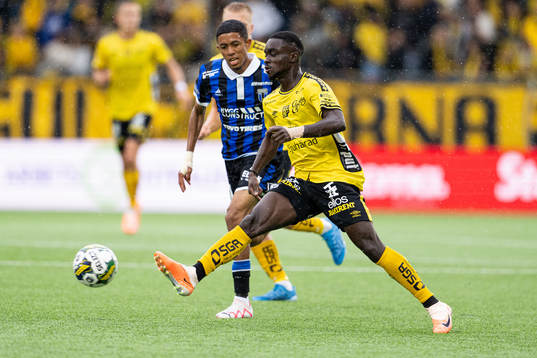 Elfsborgs Emmanuel Boateng och Sirius Tashreeq Matthews
