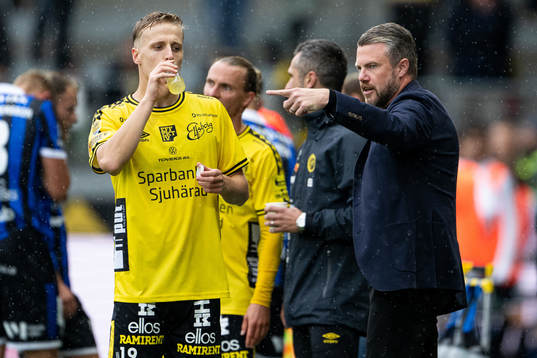 Elfsborgs manager Jimmy Thelin