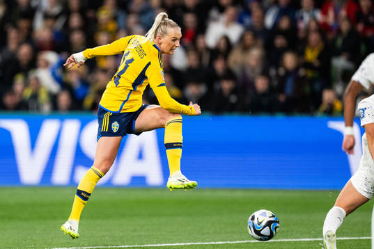 Stina Blackstenius of Sweden
