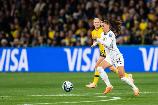 Alex Morgan of USA