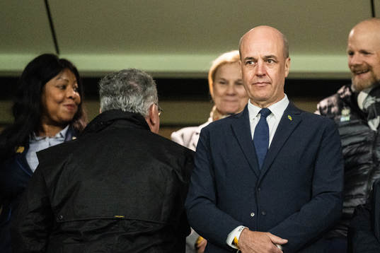 Fredrik Reinfeldt, president of the Swedish Football