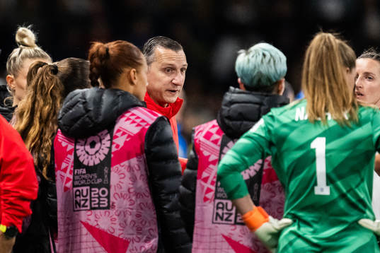 Head coach Vlatko Andonovski of USA