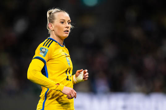 Stina Blackstenius of Sweden