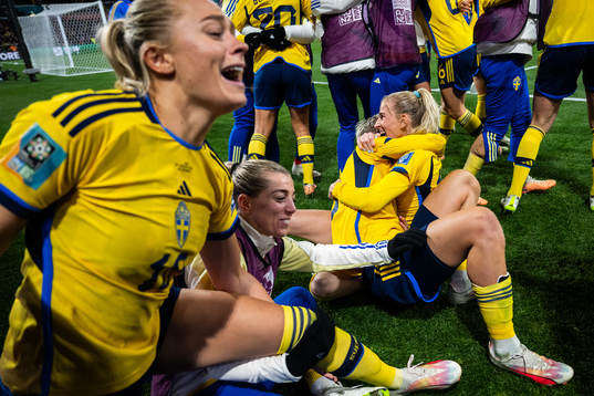 Fridolina Rolfö, Linda Sembrant, Lina Hurtig and Sofia