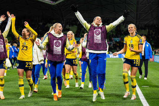 Elin Rubensson, Stina Lennartsson, Olivia Schough and
