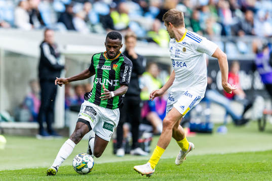 GAISs Richard Emeka Friday och GIF Sundsvalls Rasmus