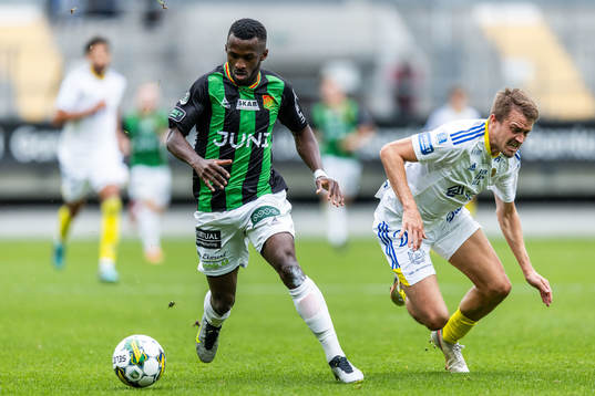 GAISs Richard Emeka Friday och GIF Sundsvalls Rasmus