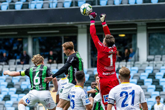 GAISs Julius Lindberg och August Wängberg mot GIF
