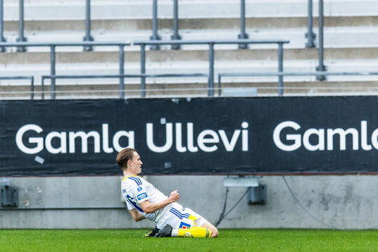 GIF Sundsvalls Marcus Burman jublar