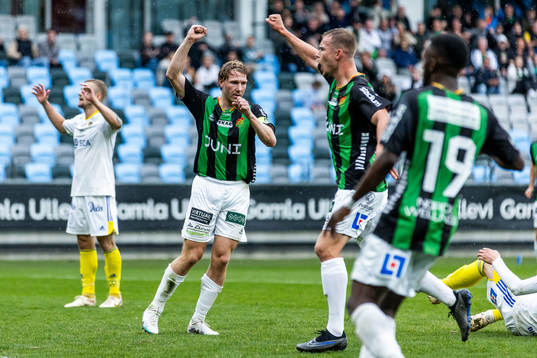 GAISs August Wängberg jublar