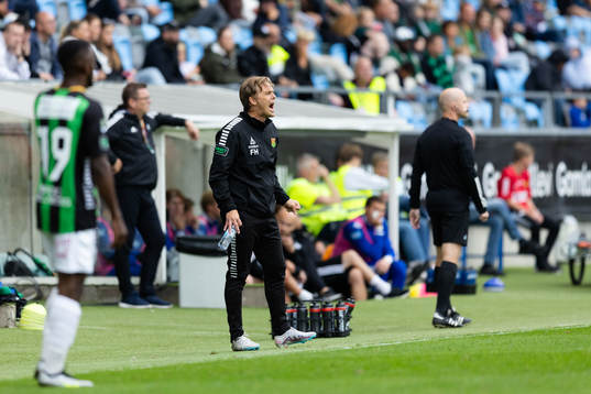 GAIS  tränare Fredrik Holmberg