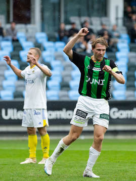 GAIS August Wängberg jublar
