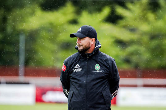 Skövde AIKs tränare Tobias Linderoth