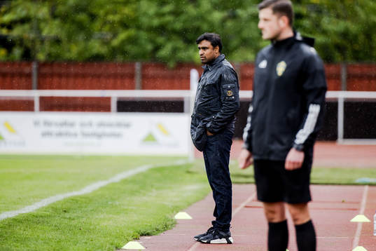 Västerås SKs tränare Kalle Karlsson