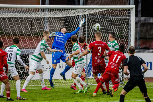 målchans för Skövde AIK