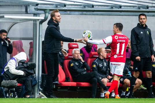 Kalmars tränare Henrik Jensen