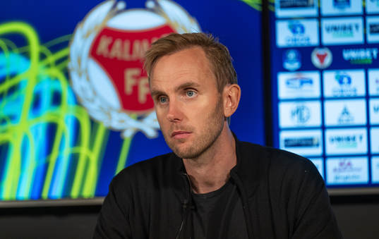 Kalmars tränare Henrik Jensen