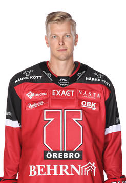 Örebros Gustav Backström