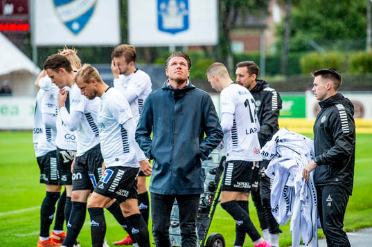 Örebros huvudtränare Christian Järdler innan