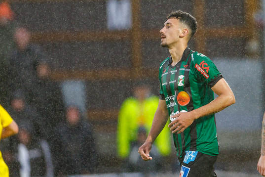 Varbergs Dion Krasniqi deppar