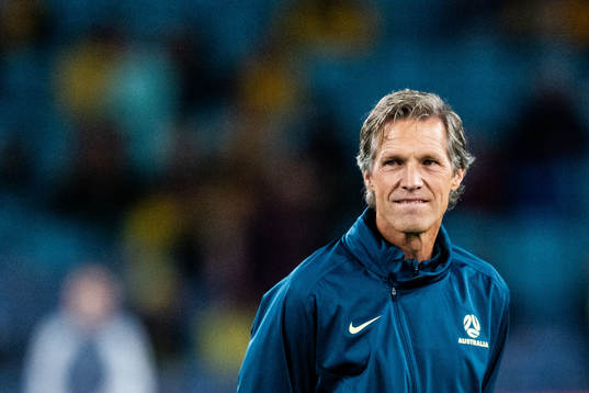Assistant coach Jens Fjellström of Australia