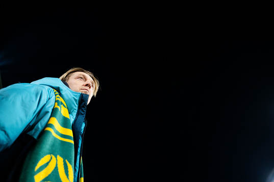 Head coach Tony Gustavsson of Australia