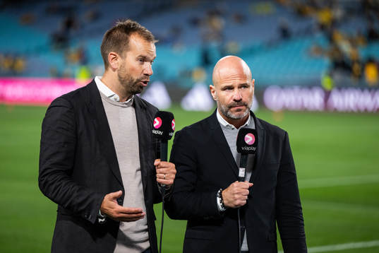 Pär Lagerström och Claes Andersson of Swedish broadcaster