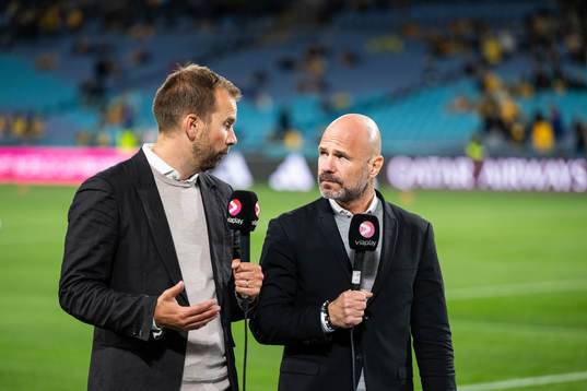 Pär Lagerström och Claes Andersson of Swedish broadcaster