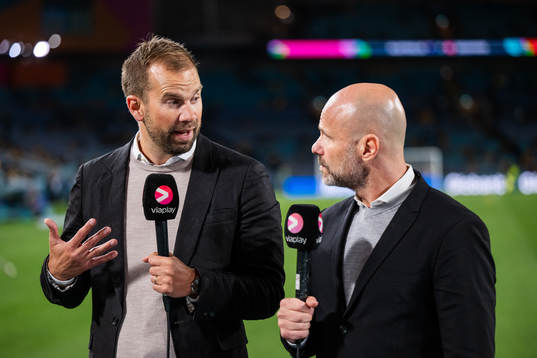 Pär Lagerström och Claes Andersson of Swedish broadcaster