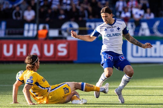 IFK Göteborgs Gustav Svensson och IFK Norrköpings Arnor