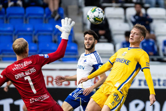 IFK Norrköpings Laorent Shabani gör 3-0 bakom IFK