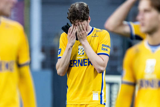 IFK Göteborgs Gustaf Norlin deppar