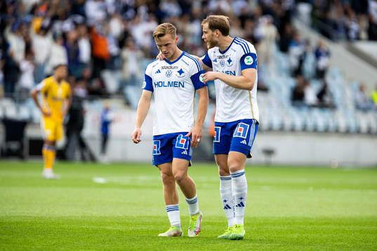 IFK Norrköpings Jacob Ortmark och Niklas Gunnarsson