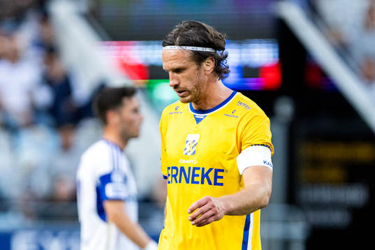 IFK Göteborgs Gustav Svensson deppar