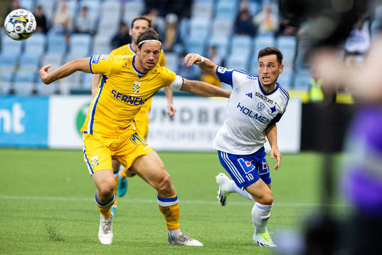 IFK Göteborgs Gustav Svensson och IFK Norrköpings Vito